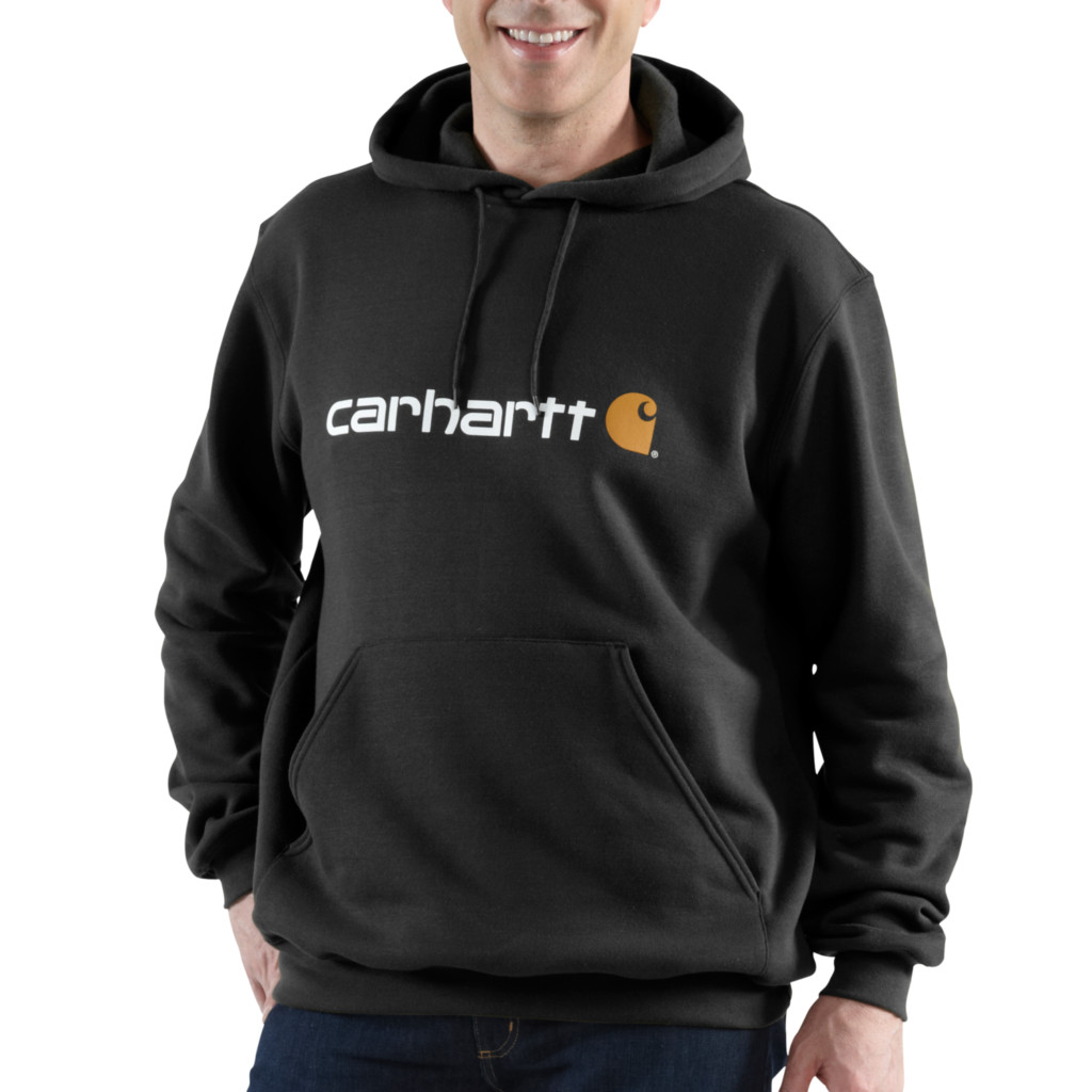 CARHARTT SIGNATUR LOGO HÆTTETRØJE - Image 8