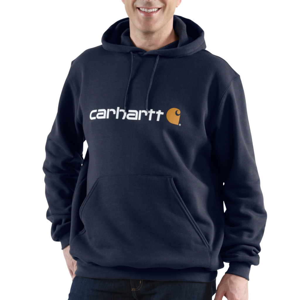 CARHARTT SIGNATUR LOGO HÆTTETRØJE - Image 9