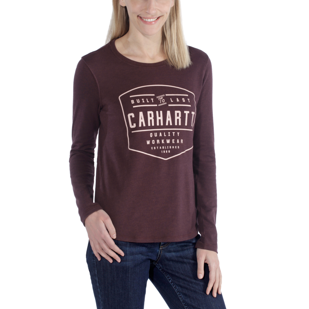 Carhartt langærmet t-shirt med grafisk logo