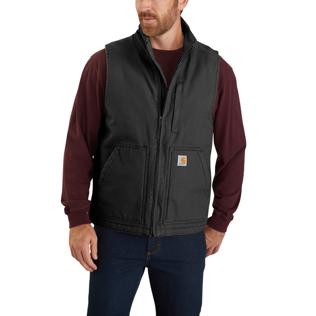 Carhartt mock neck vest med sherpa for - Billede 9