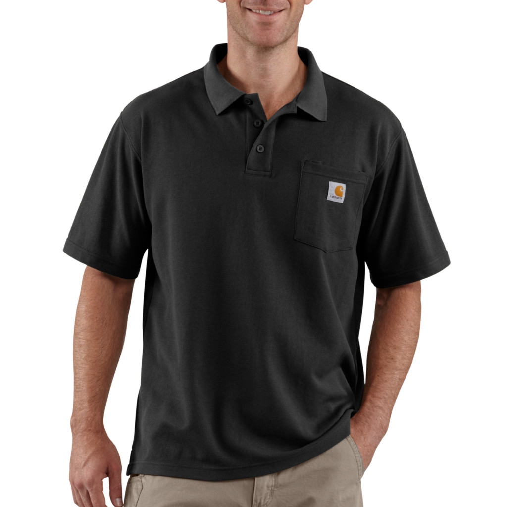 Carhartt kortærmet polo med lomme - Herre - Image 4