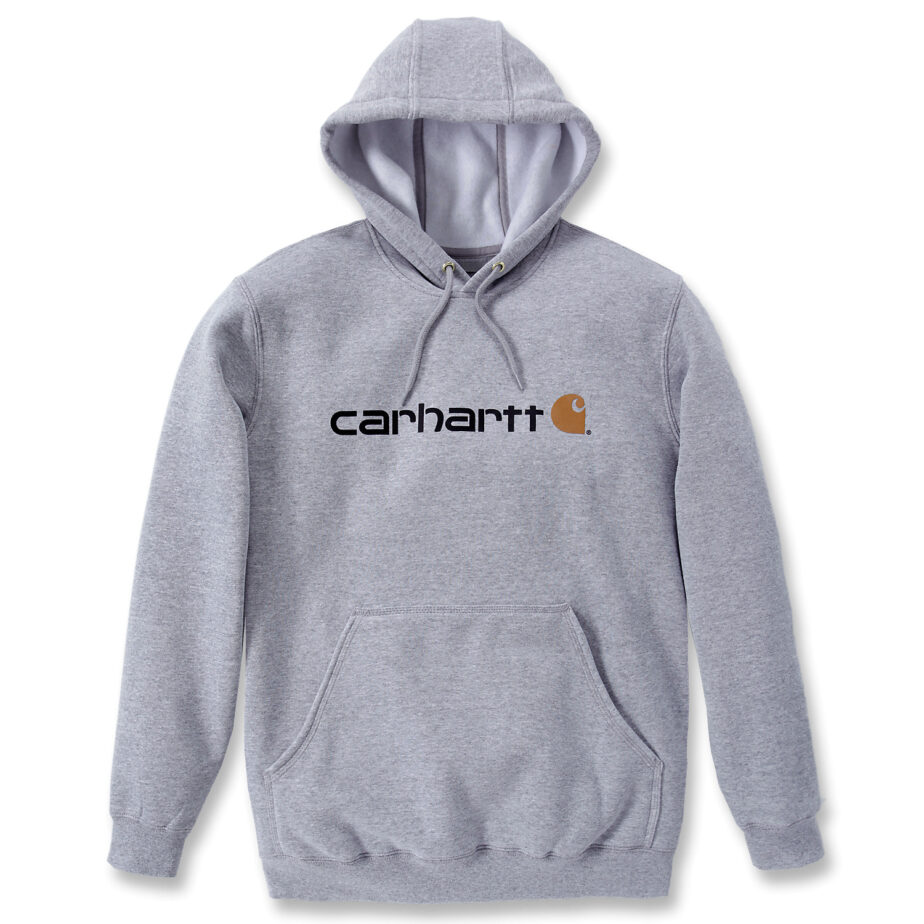 CARHARTT SIGNATUR LOGO HÆTTETRØJE - Image 4