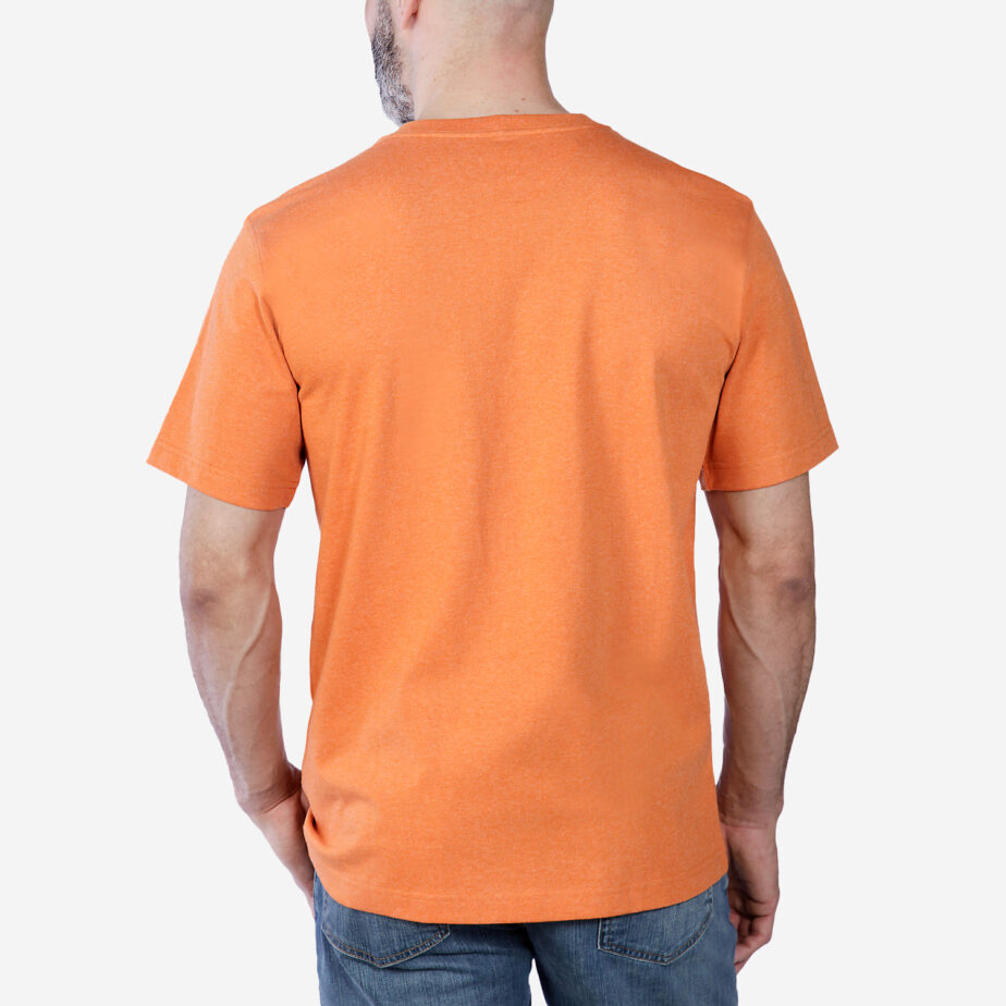 Carhartt workwear kortærmet orange t-shirt med lomme