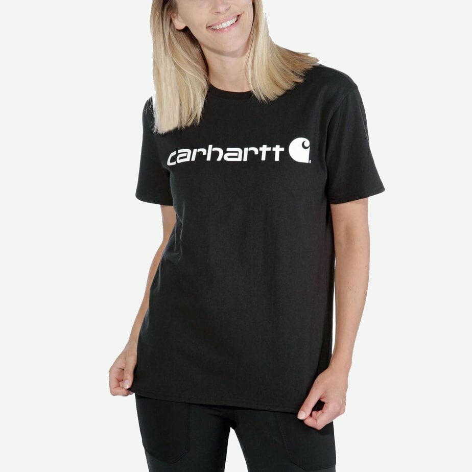 Carhartt core logo t-shirt - Kvinde