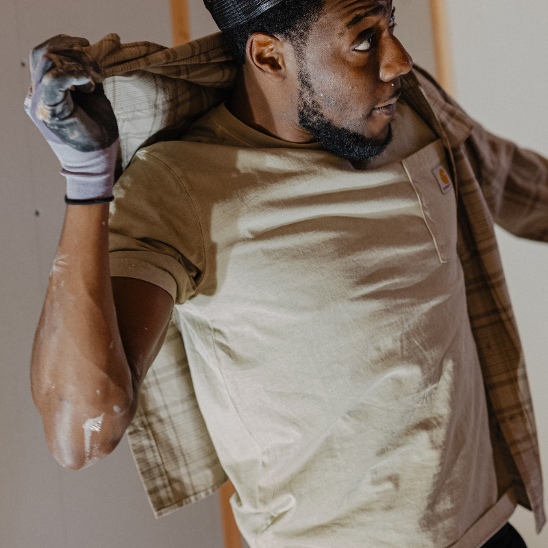 CARHARTT T-SHIRT MED LOMME