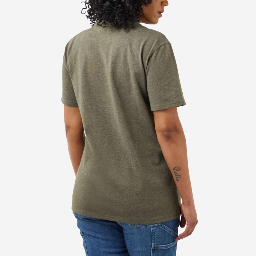 Carhartt t-shirt med brystlomme til kvinder