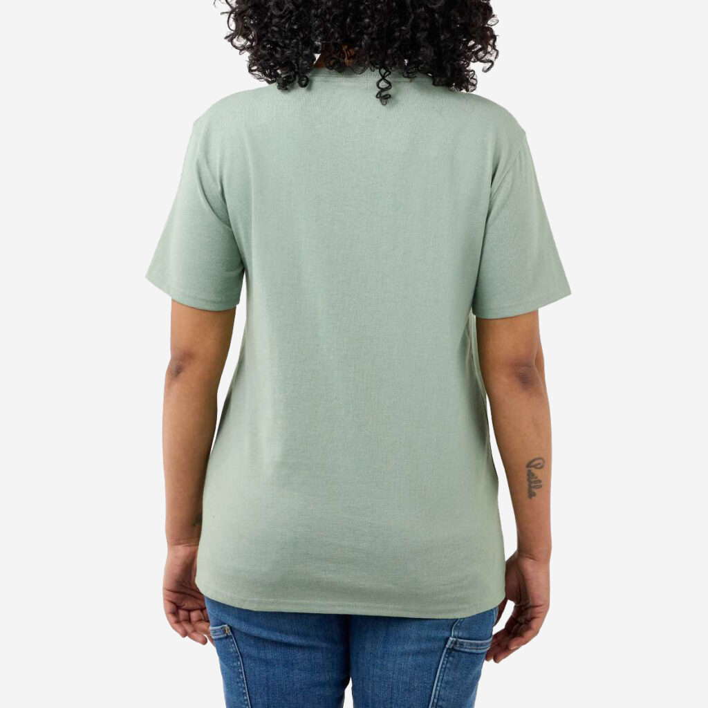 Carhartt t-shirt med brystlomme til kvinder