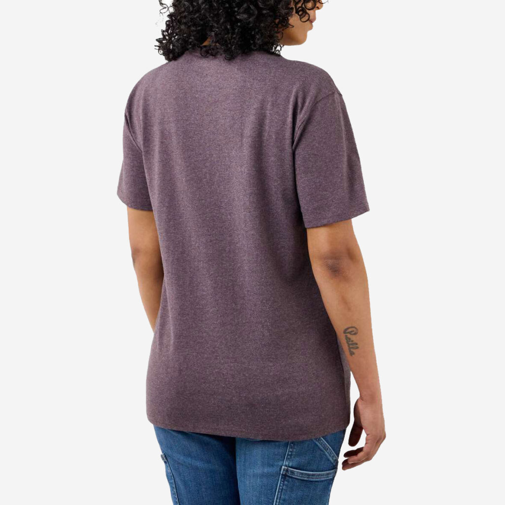 Carhartt t-shirt med brystlomme til kvinder