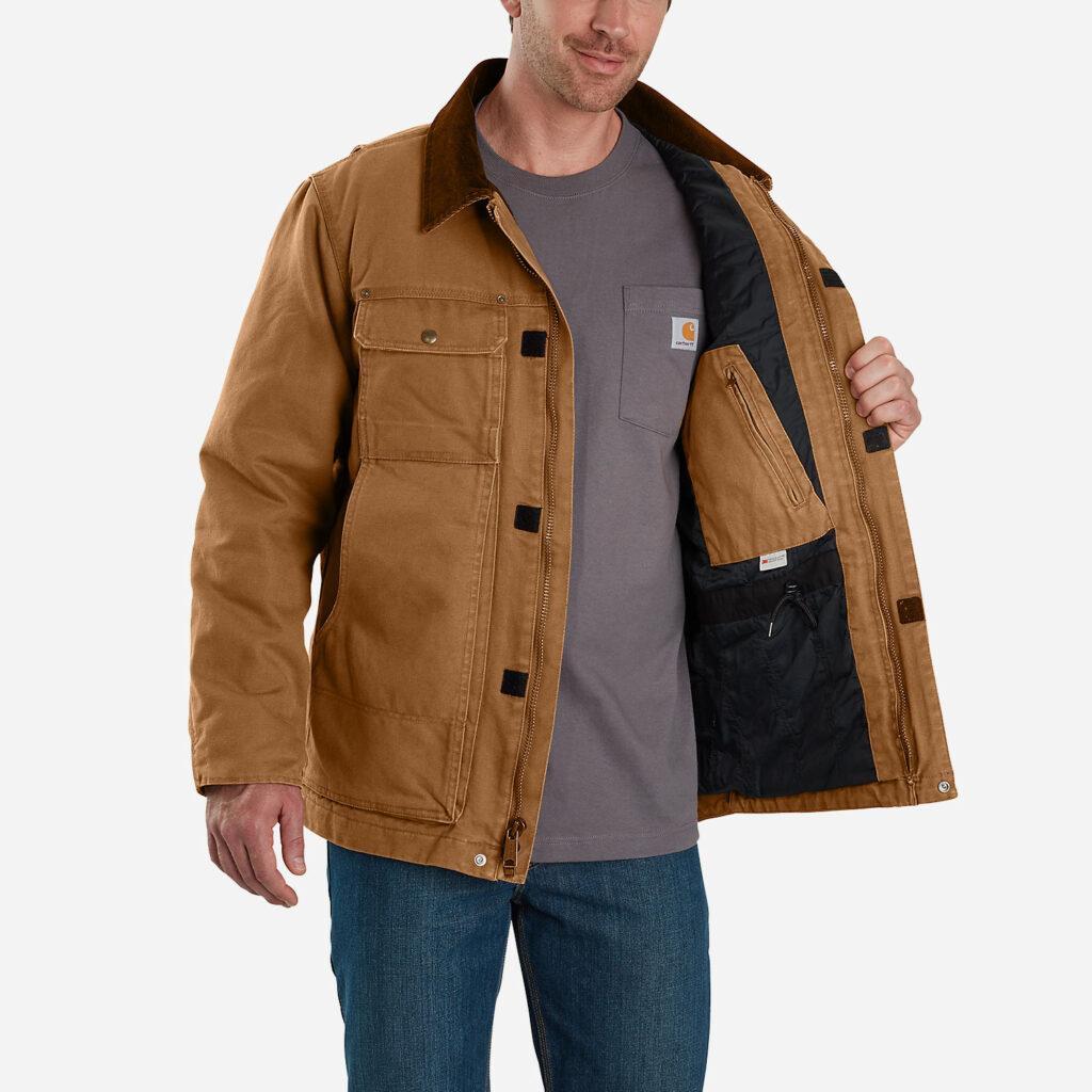 Carhartt full swing traditional jakke i 100% bomuld