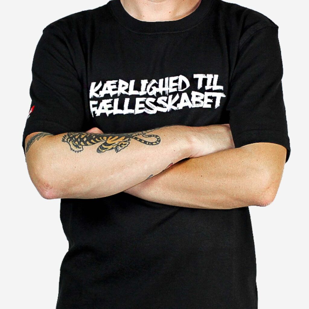 Husforbi 25 jubilæums t-shirt - Citat tryk - Unisex