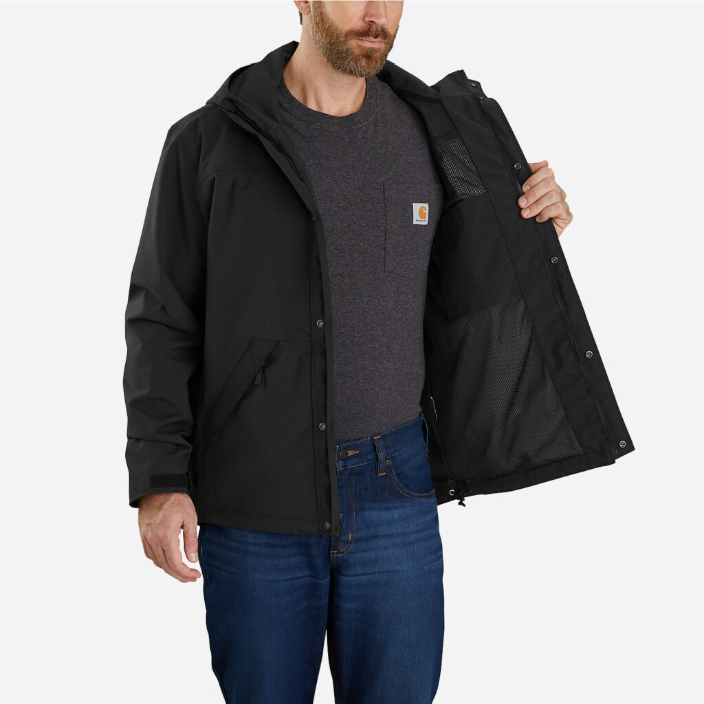 Carhartt vandtæt åndbar jakke