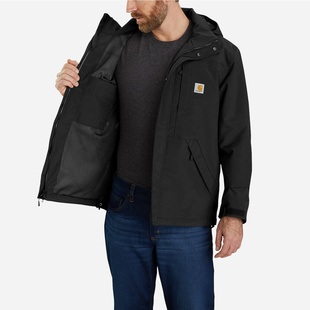 Carhartt vandtæt åndbar jakke