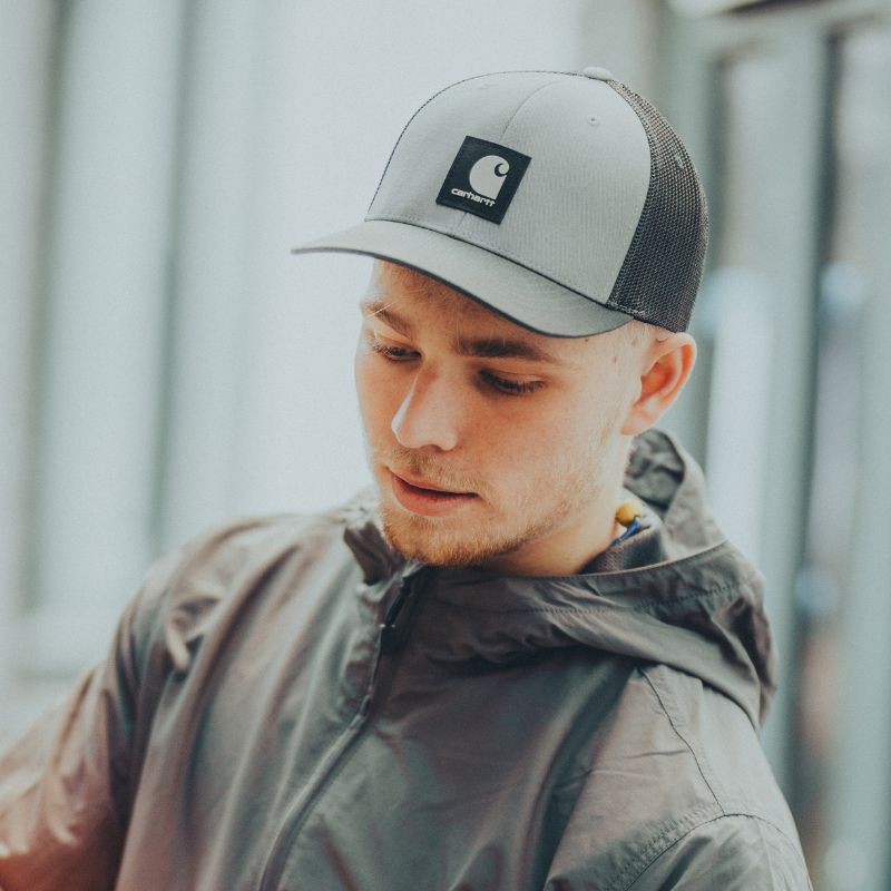CARHARTT LOGO PATCH KASKET - Billede 4