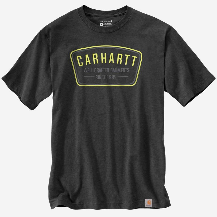 Carhartt crafted kortærmet t-shirt med logotryk