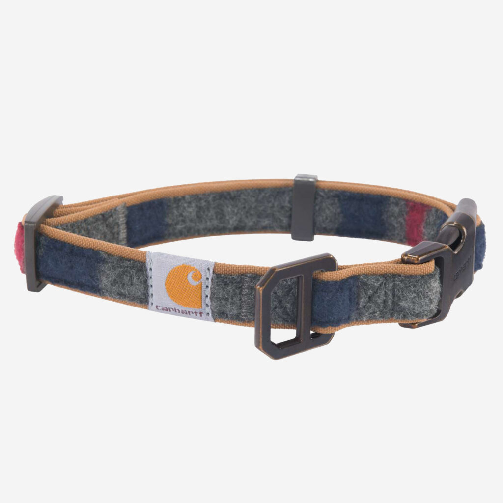 Carhartt stripet hundehalsbånd