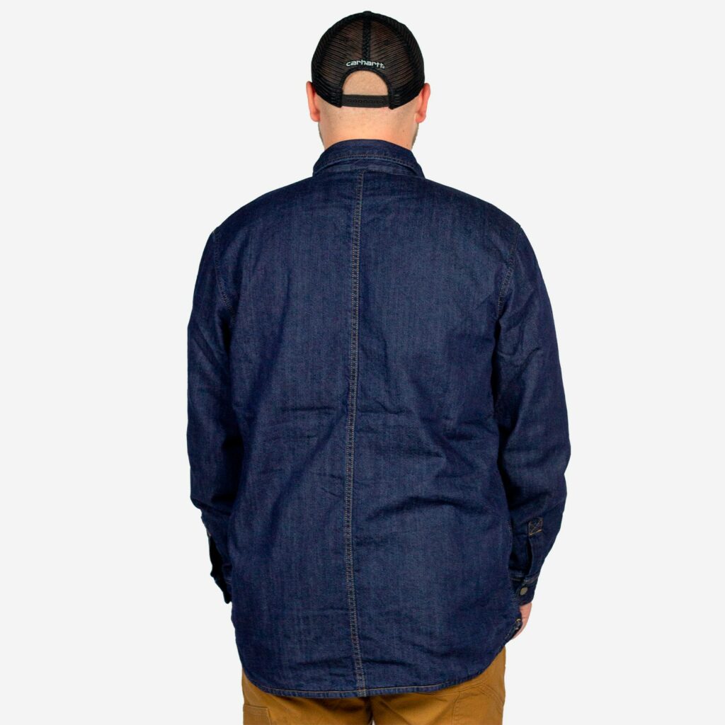 Carhartt denim skjortejakke