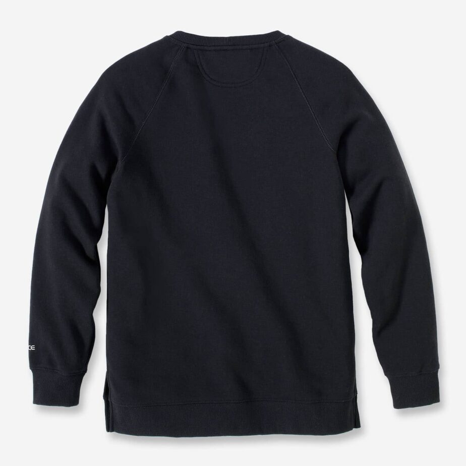 Carhartt force crewneck sweatshirt med lomme sort