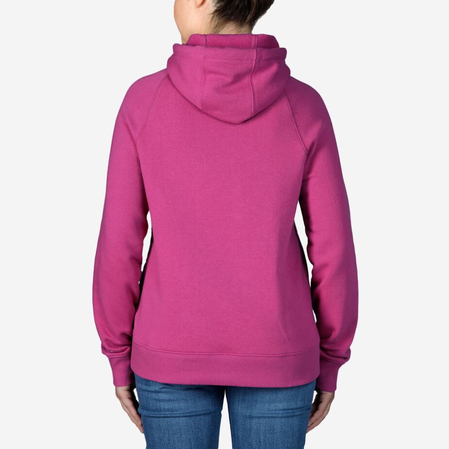 Carhartt force sweatshirt med logotryk pink