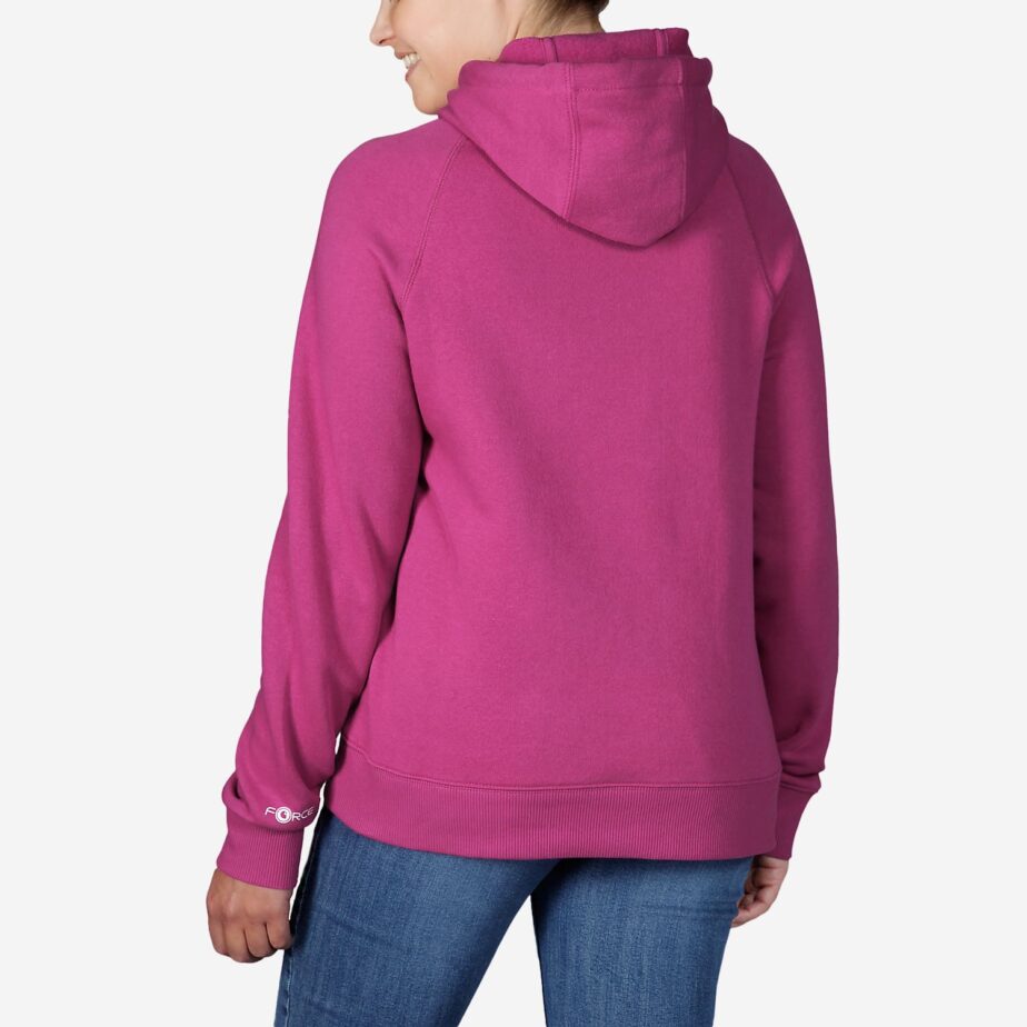 Carhartt force sweatshirt med logotryk pink