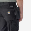 Carhartt sorte arbejdsbukser til mænd