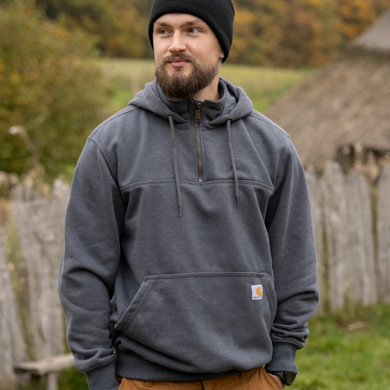 CARHARTT HEAVYWEIGHT QUARTER-ZIP HÆTTETRØJE