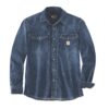 DENIM L/S SNAP FRONT SHIRT - Image 4