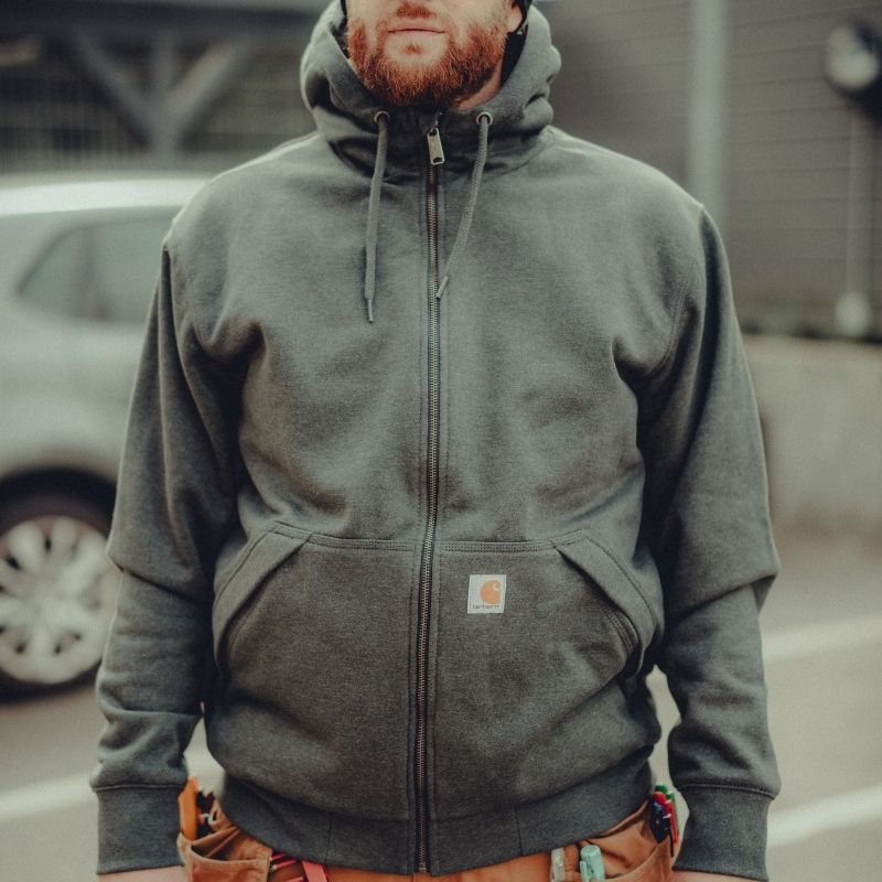 CARHARTT HÆTTETRØJE MED FOR
