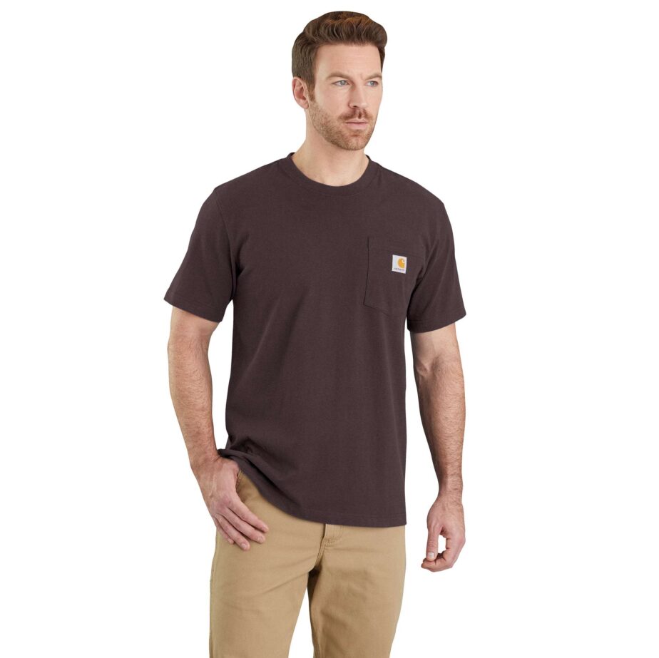 Carhartt workwear kortærmet t-shirt med lomme - Image 9