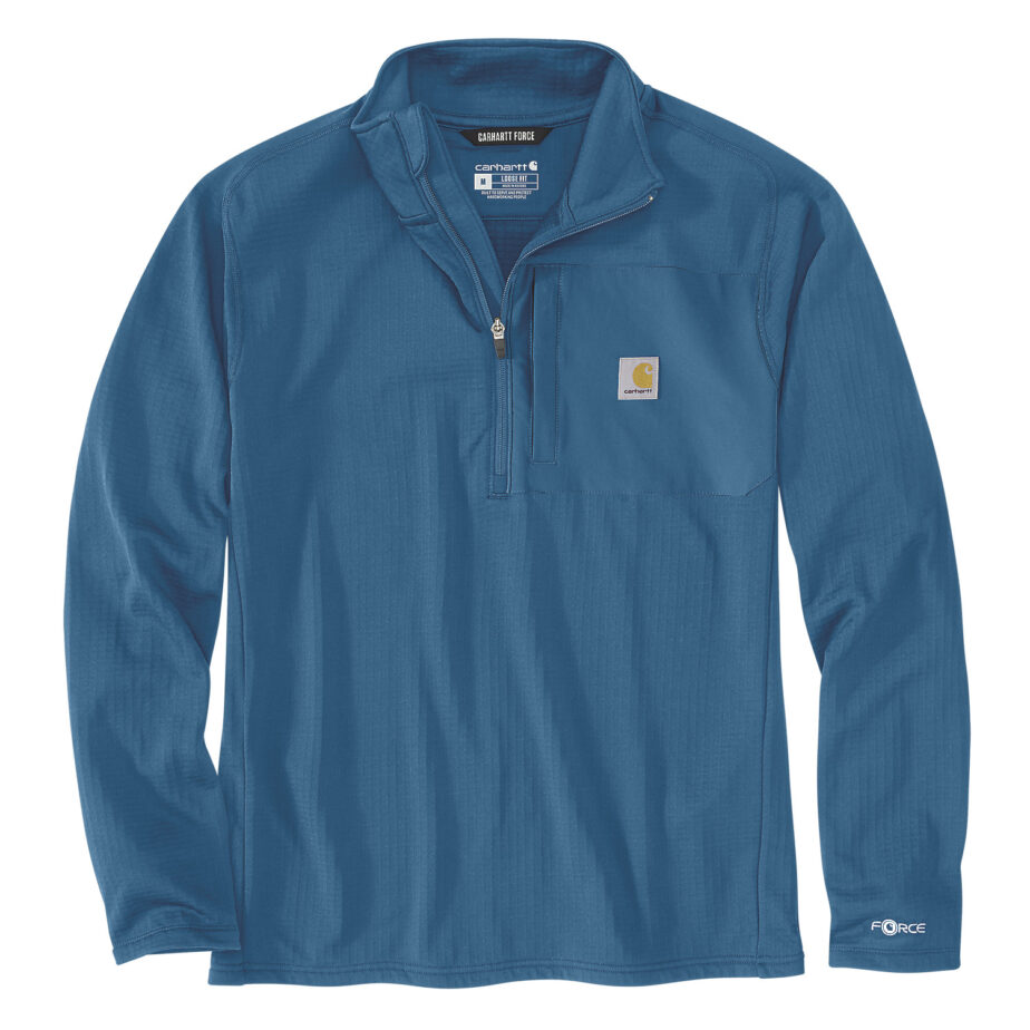 CARHARTT MOCK NECK HALF-ZIP T-SHIRT - Image 4