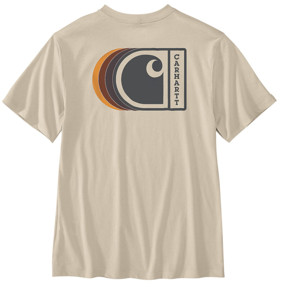 CARHARTT T-SHIRT MED RYGPRINT - Image 4