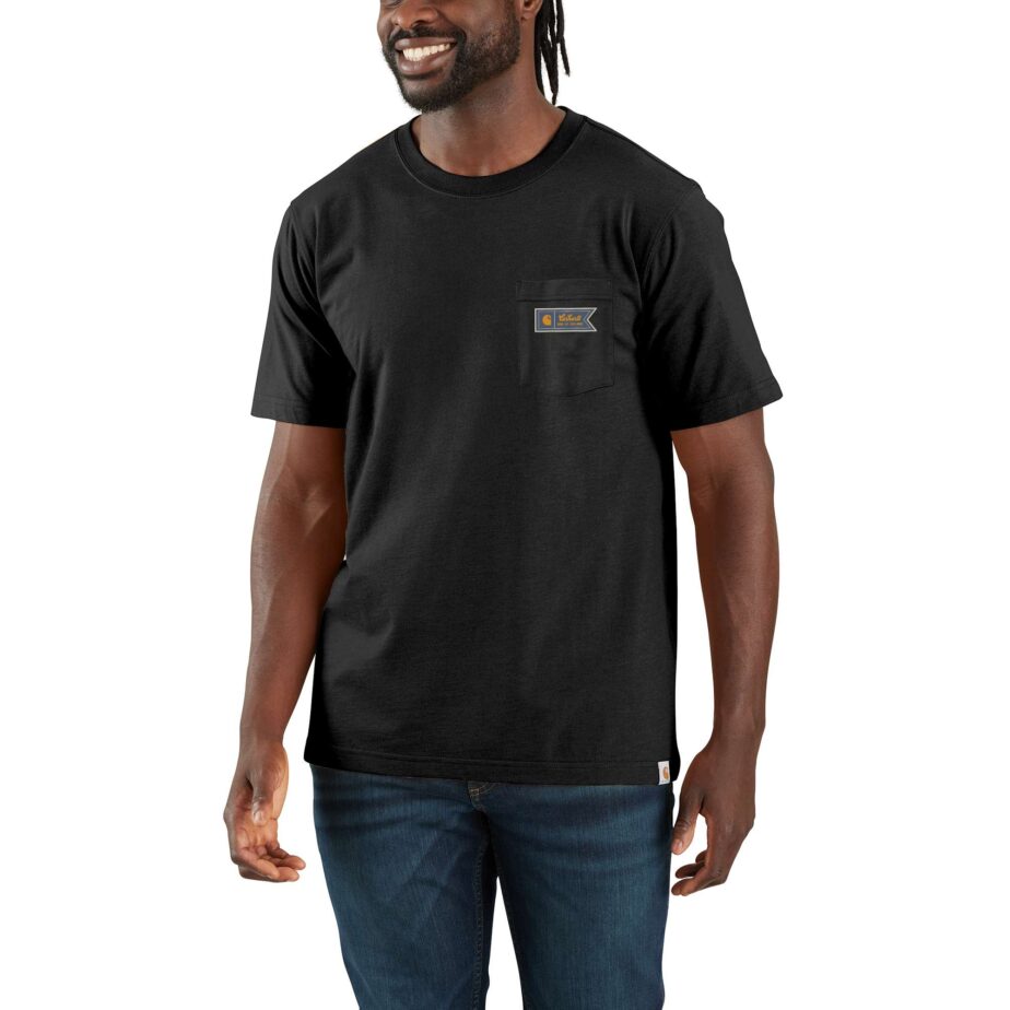 CARHARTT T-SHIRT MED BRYSTLOMME