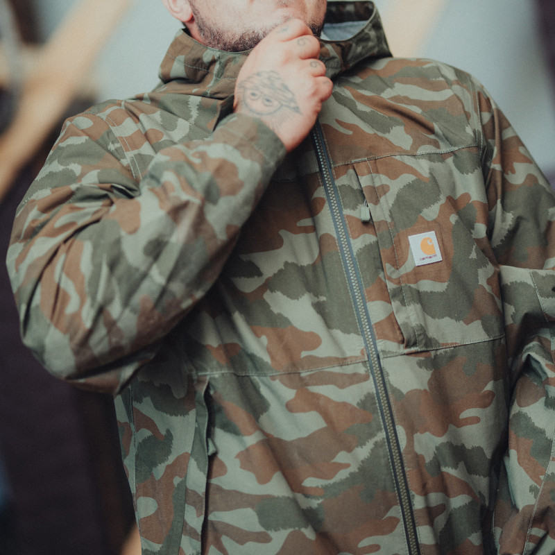 CARHARTT REGNJAKKE - Billede 6