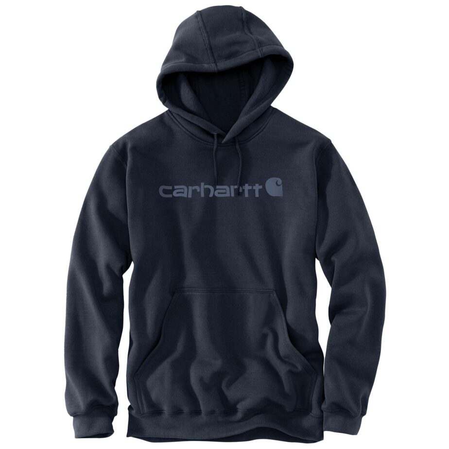 CARHARTT SIGNATUR LOGO HÆTTETRØJE