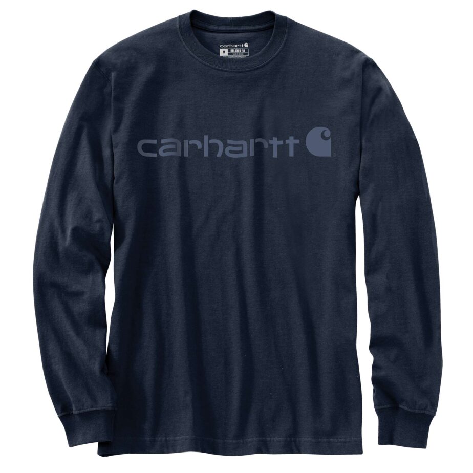 Carhartt langærmet core logo t-shirt
