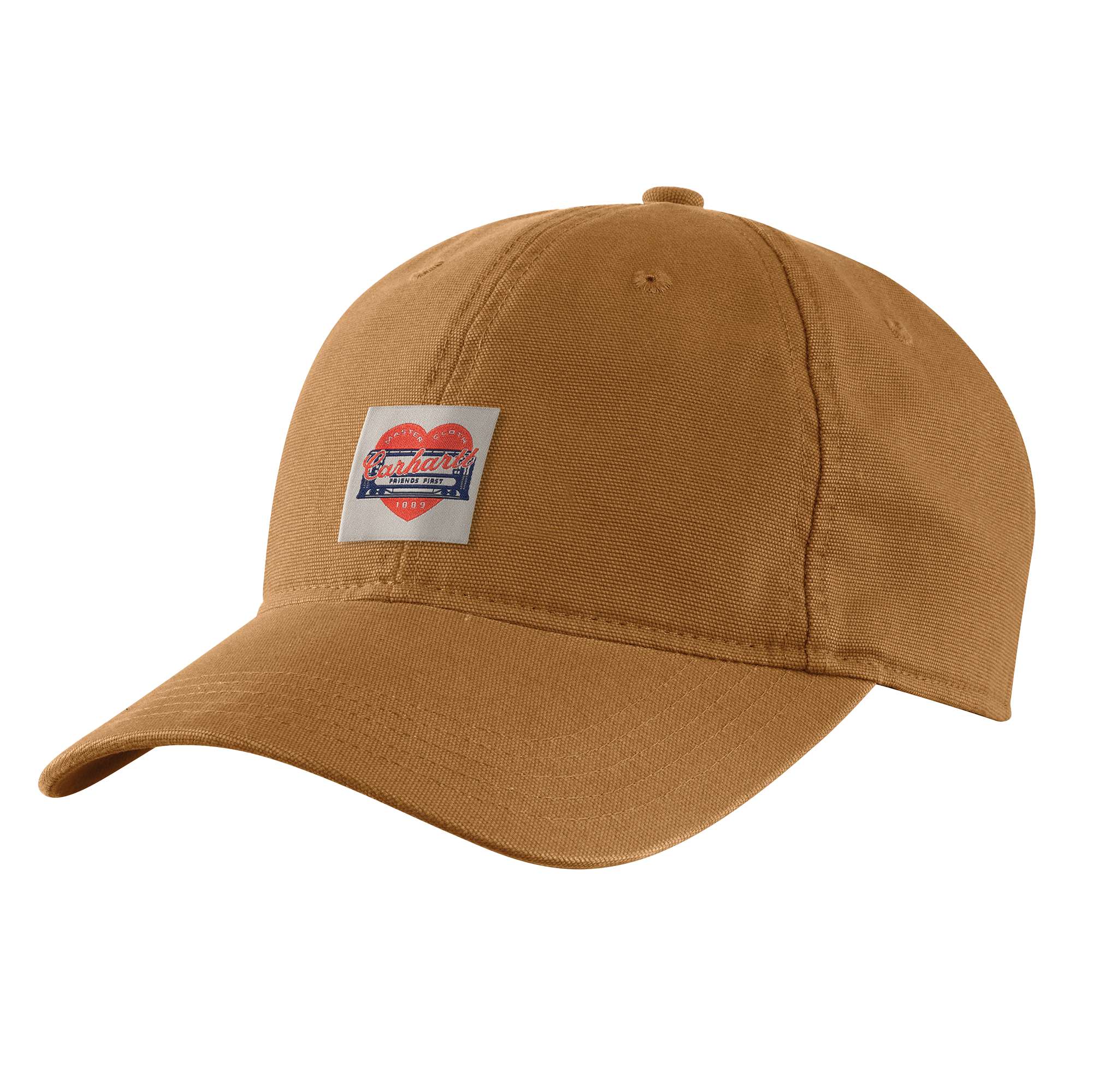 CARHARTT HEART PATCH CANVAS CAP