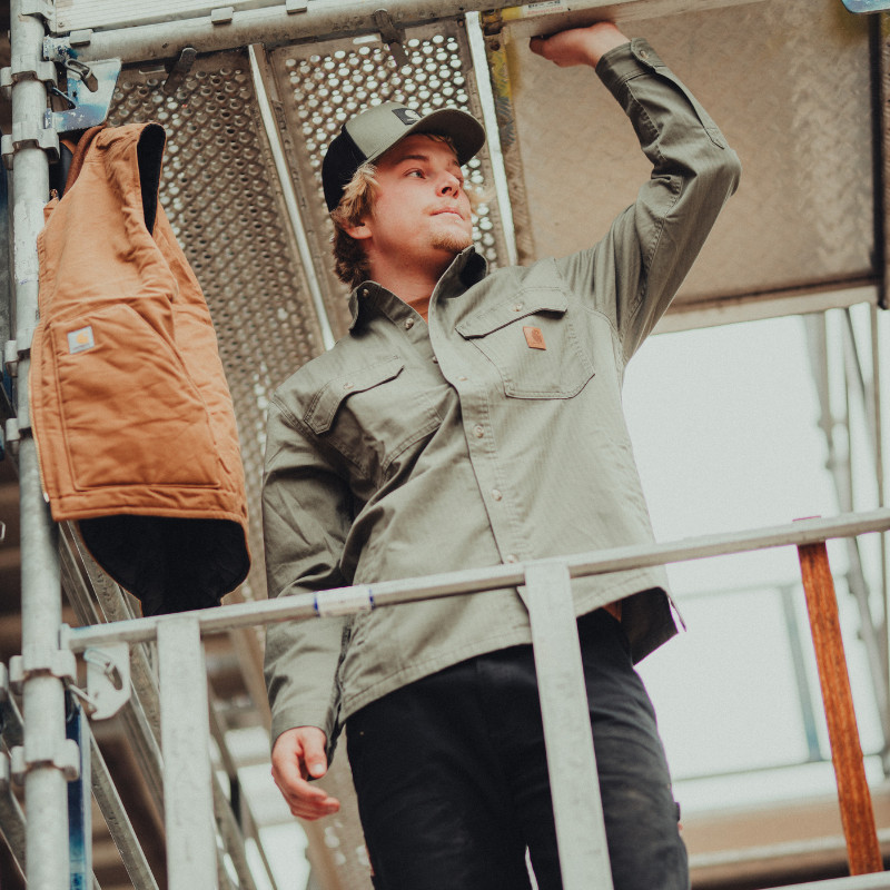 CARHARTT NEWCASTLE SKJORTE