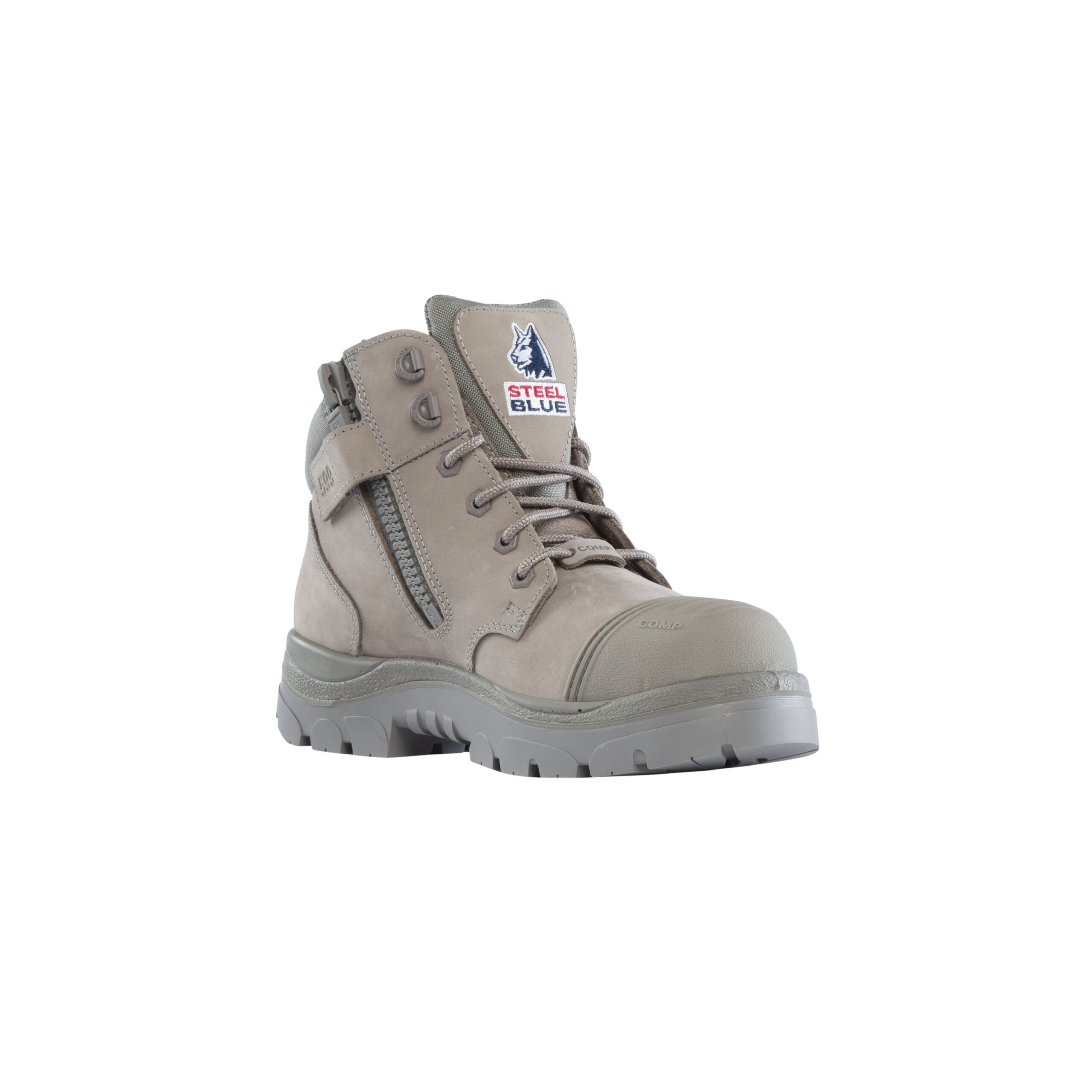 Steel Blue Parkes Zip Composite