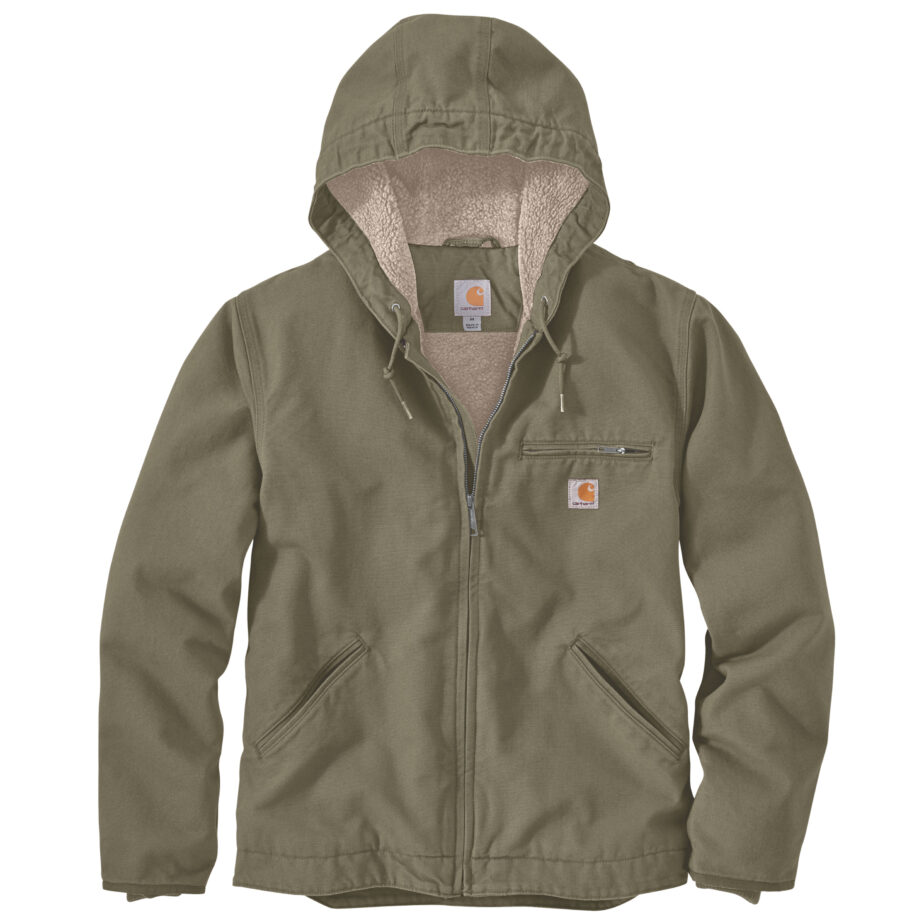 CARHARTT DUCK SHERPA FORET JAKKE