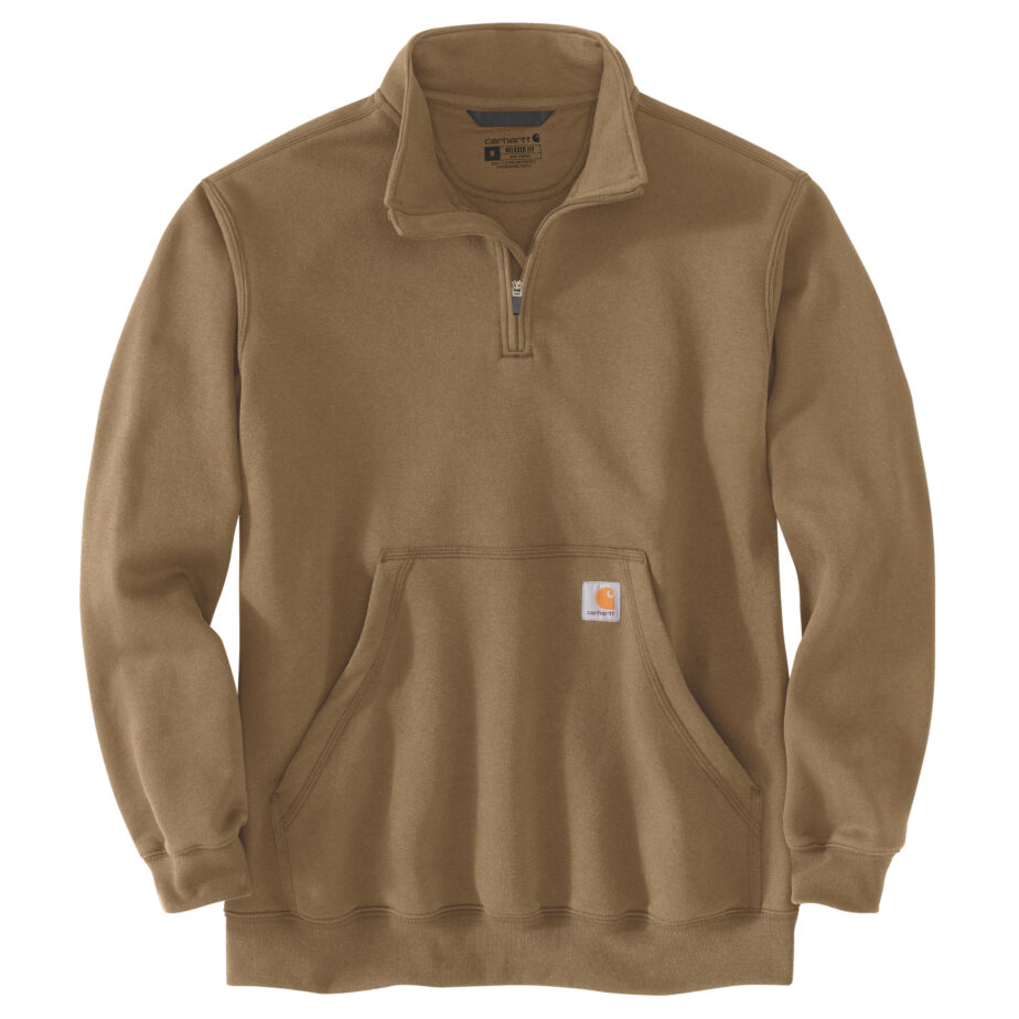 Carhartt sweatshirt med half zip