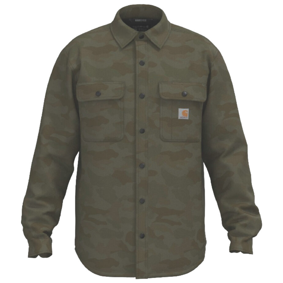 CARHARTT SKJORTEJAKKE MED FLEECEFOR