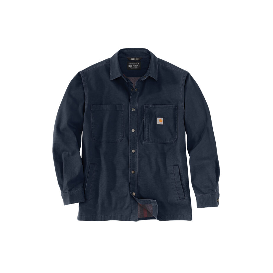 Carhartt canvas fleece foret skjortejakke