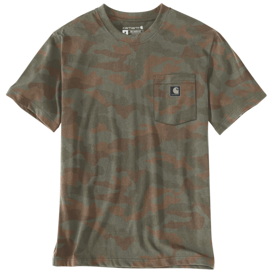 CARHARTT IRVINE CAMO T-SHIRT