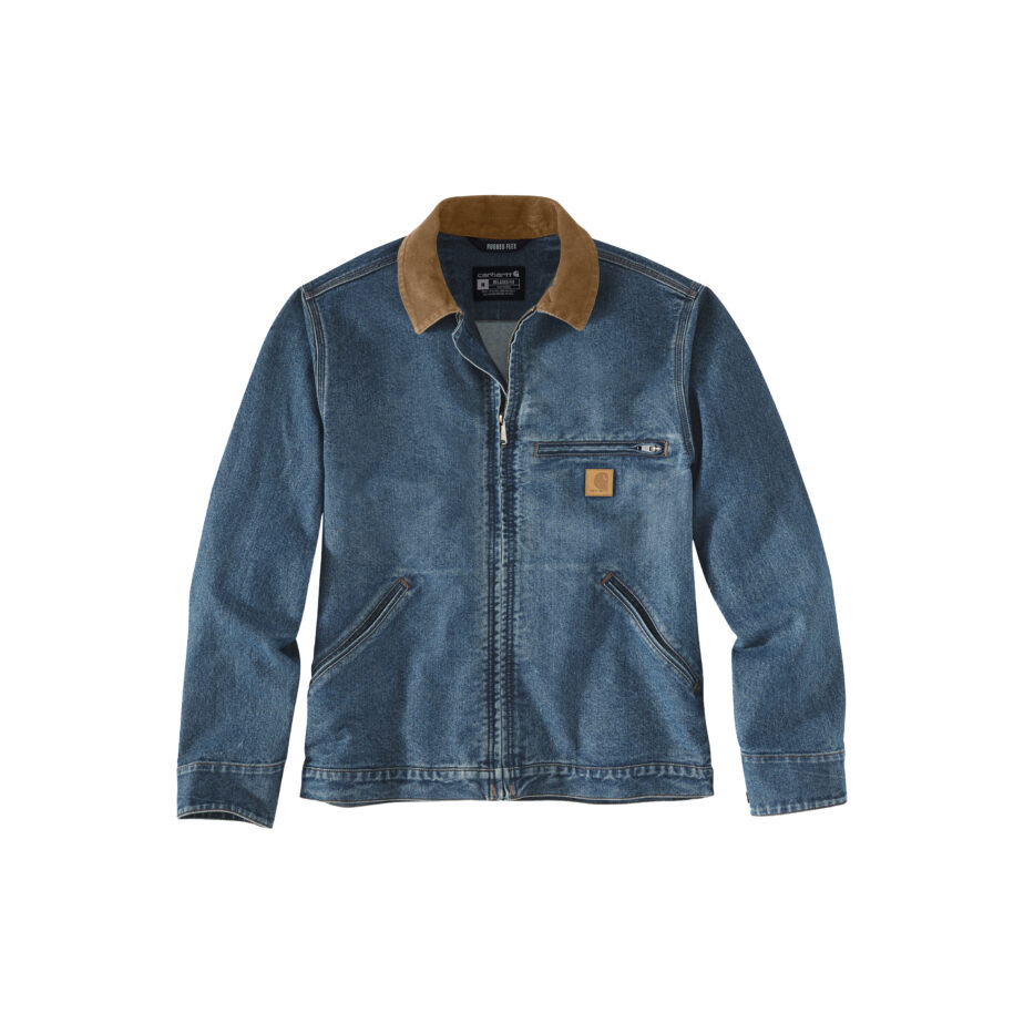 CARHARTT DENIM DETROIT JAKKE