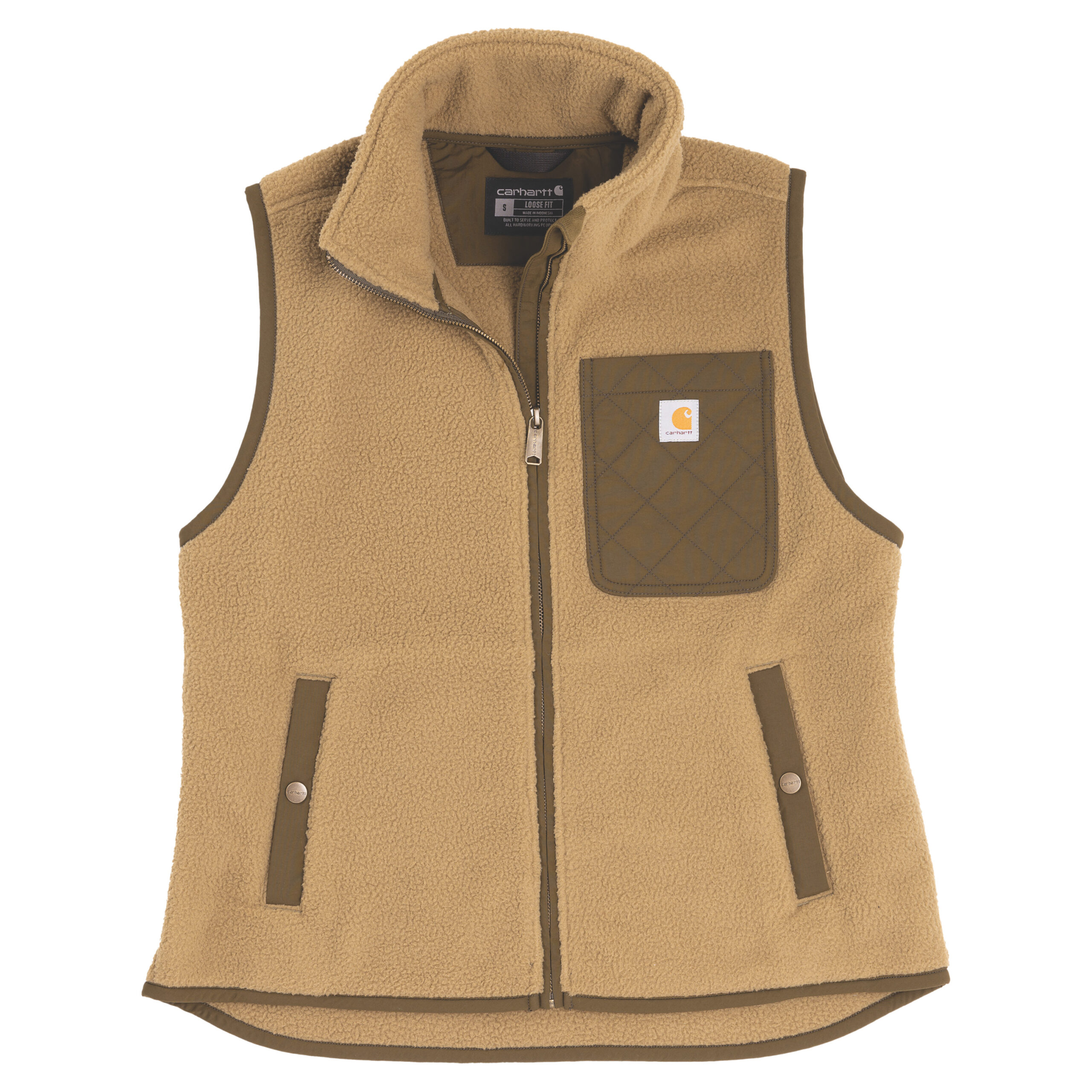 CARHARTT SHERPA FLEECE VEST - KVINDE - Billede 3