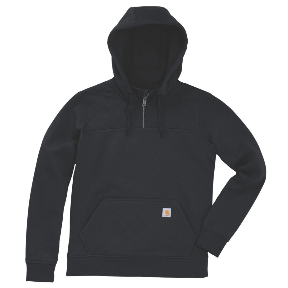 CARHARTT VANDAFVISENDE HALF-ZIP SWEATSHIRT -KVINDER