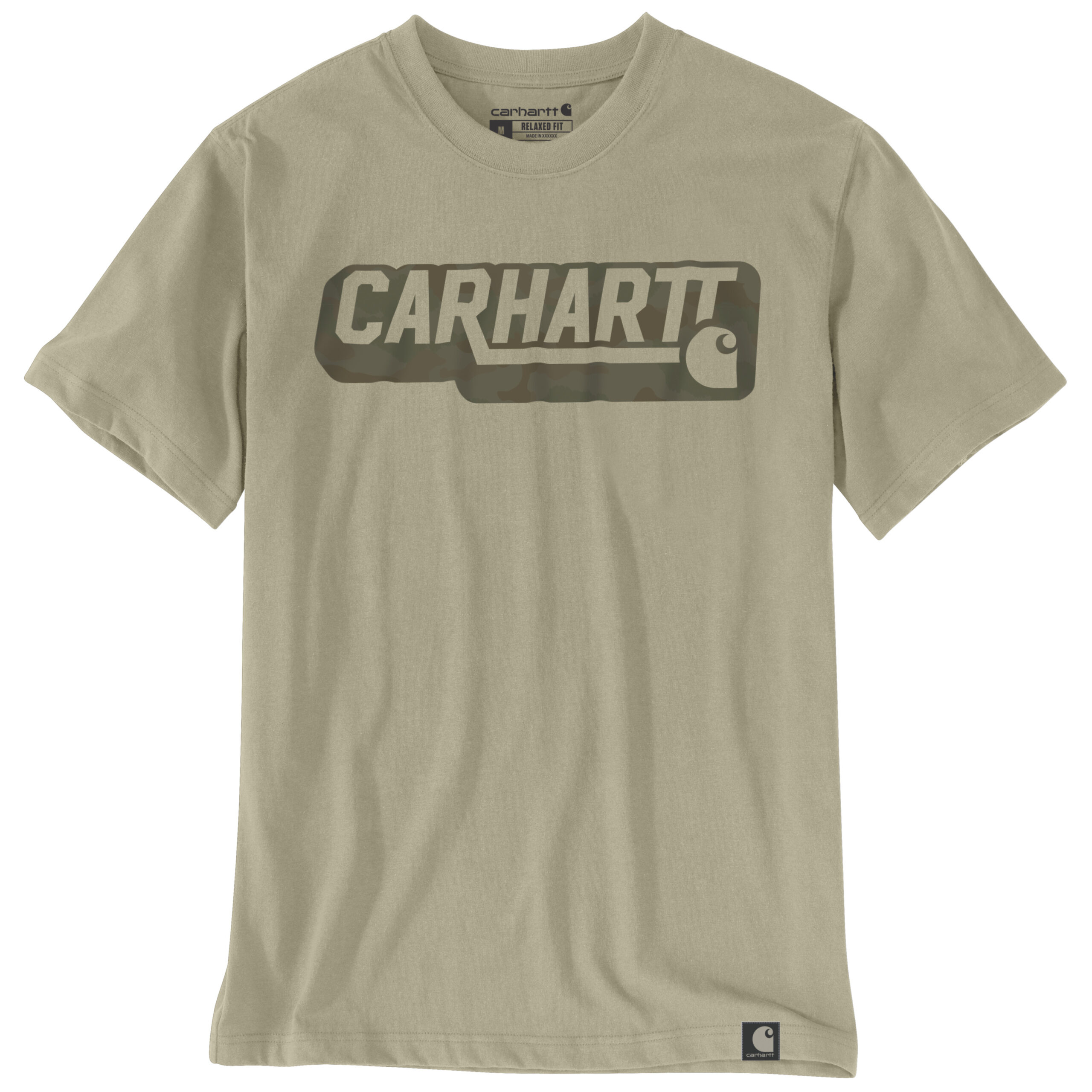 CARHARTT IRVINE CAMO LOGO T-SHIRT - Billede 5