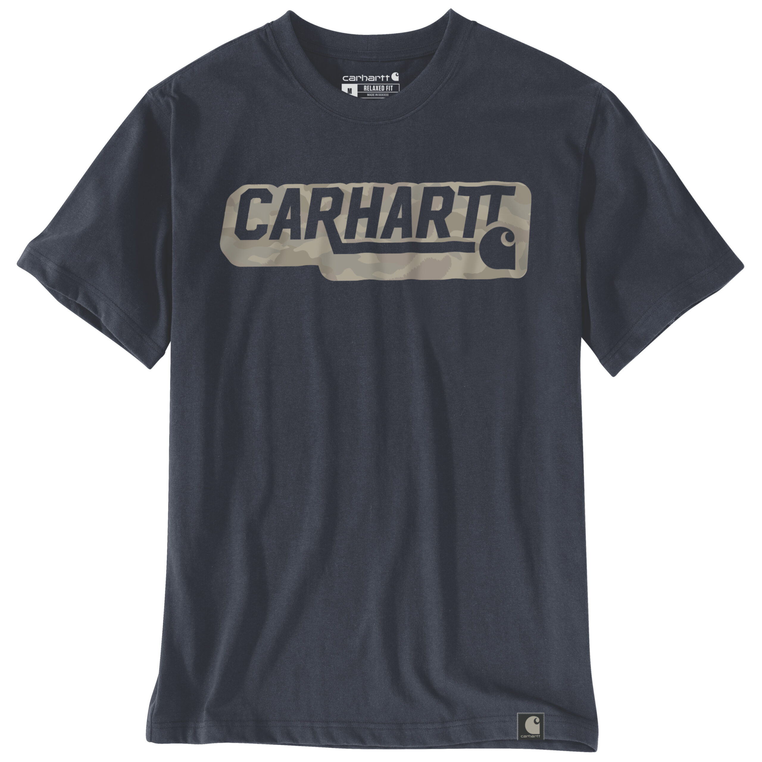 CARHARTT IRVINE CAMO LOGO T-SHIRT - Billede 2