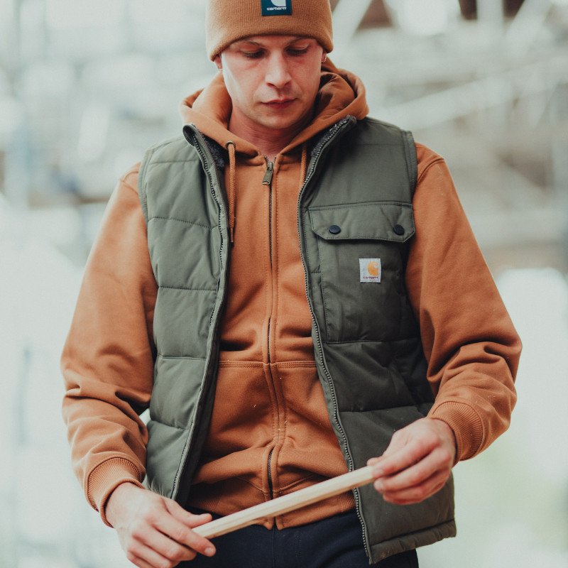 CARHARTT PAXTON FULL-ZIP HÆTTETRØJE
